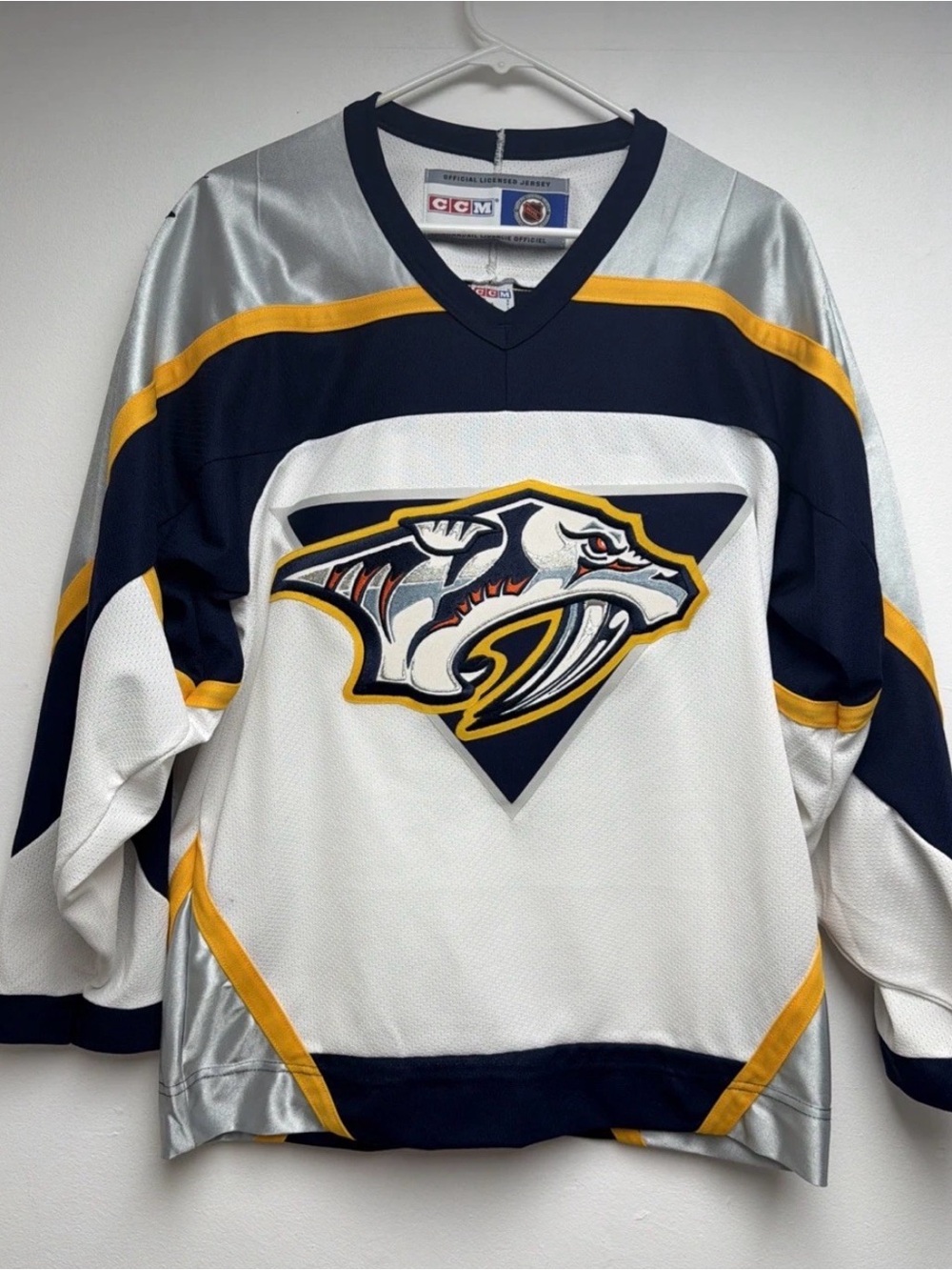 Vintage CCM Nashville Predators Hockey Jersey